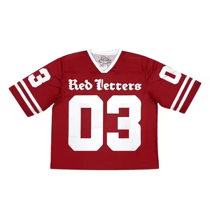 Jersey de fútbol americano de alta calidad logotipo personalizado corte perfecto uniforme de fútbol americano con logotipo y diseño personalizados - Product Image 1