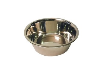 Tazón de perro de cobre pulido de diseño Regular hecho a mano de variedad de lujo para alimentación de agua y comida para mascotas en precio al por mayor - Product Image 5
