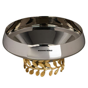 Bol à chocolat rond en métal Bol à chocolat fait à la main d'excellente qualité Classique Élégant Designer Nouveau bol à chocolat en gros - Product Image 5