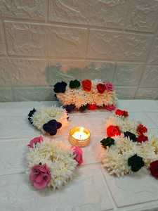 Jasmine Gajra para el cabello y la muñeca, accesorios florales Mogra perfumados para Haldi Mehndi Nikah Sangeet, favores de boda indios paquistaníes - Product Image 5