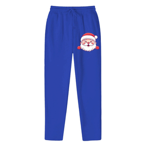 Pantalons de survêtement de Noël pour hommes 100% Polyester Design Pantalons de survêtement de Noël Bas de vacances Joggers festifs - Product Image 2