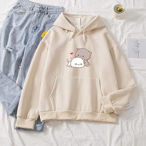 Ensemble de sweat-shirts à capuche en molleton à cordon de serrage imprimé personnalisé en gros pour femmes, sweat-shirts à capuche surdimensionnés et sweats pour femmes - Product Image 3