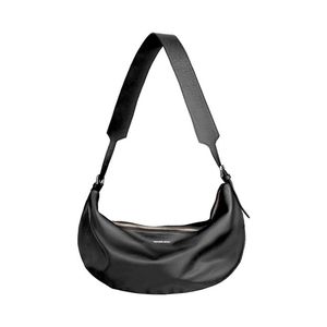 Bolso bandolera de cuero de grano suave Brivaro - Product Image 3