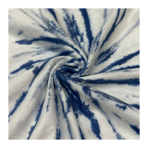 Camiseta de algodón de manga corta de ajuste regular para hombre de alta calidad camisetas con tinte de corbata para hombre - Product Image 3