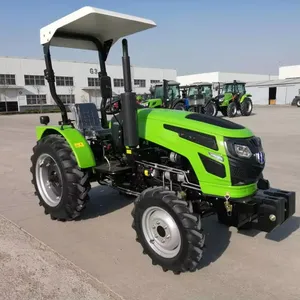 Chinese 40HP 50HP 25HP 4wheel garden lawn farm mini EPA air-conditation cab heated plow plough disc like Deere farrow tractor