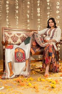 Costumes en coton vintage de haute qualité pour femmes, robes de soirée brodées d'hiver, vêtements ethniques pour adultes - Shalwar Kameez - Product Image 4