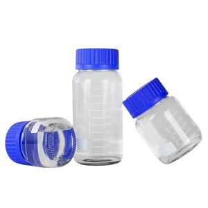 Botellas de Reactivo de Boca Ancha de 250 ml, 500 ml y 1000 ml con Tapa Azul Naranja PP GL80, Precio Económico al por Mayor - Product Image 5