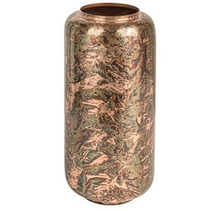 Vase à fleurs en métal Standard à forte demande Design côtier Finition enduite de poudre à la main pour la décoration de la maison de mariage Couleurs personnalisables - Product Image 5