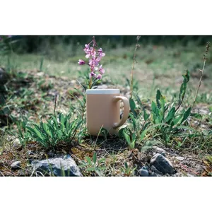 Tazza in Ceramica Personalizzata da 300ml con Bordo Bianco per Merchandising - Product Image 2
