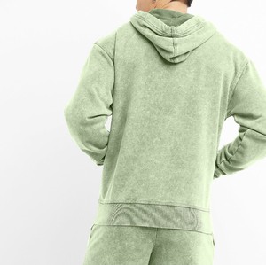 Super qualité Custom Made Puff Printing Hoodies Meilleur design Vêtements décontractés pour l'hiver Teint uni Élégant Solide Service OEM - Product Image 5