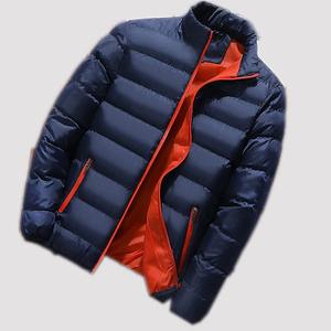 2024 nuevo diseño Stand chaquetas acolchadas para hombres venta al por mayor Gran oferta abrigos de burbujas acolchados personalizados invierno grueso cálido - Product Image 3