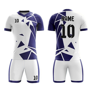 Camiseta de fútbol 100%, camiseta de fútbol de tela de poliéster, camiseta de fútbol de club, camiseta de equipo, uniforme de equipo de fútbol - Product Image 1