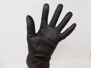 Guantes de cuero vintage de primera calidad, venta al por mayor, duraderos, de piel de vaca genuina, forro suave y cálido, estilo retro, adecuados para la moda masculina - Product Image 2