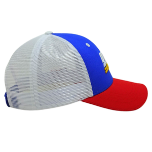 Casquette de camionneur personnalisée en maille respirante avec logo brodé en 3D de haute qualité à trois couleurs Casquette VN Fabricant de casquettes de sport Gorras Multi Color - Product Image 3