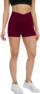 Shorts de Verano para Mujer, Cintura Alta, Corte Recto, Lavado Claro, Ecológicos, Cómodos, Ligeros, Ideales para Clima Cálido, Venta al Por Mayor, Nuevo - Product Image 2