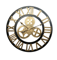 Horloge murale de luxe en métal Acheter des horloges murales antiques de qualité standard avec horloge de garde supérieure à vendre par les exportateurs