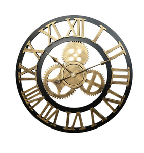 Kim loại sang trọng được thiết kế đồng hồ treo tường mua chất lượng tiêu chuẩn Antique Đồng hồ treo tường với Top Garde đồng hồ để bán bởi các nhà xuất khẩu - Product Image 1