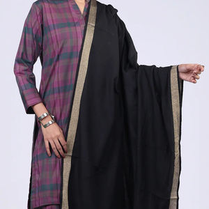 2025 High Quality New Solid Breathable <b>Ladies</b> <b>Shawls</b> Custom Made Embroidery New Style Women's <b>Shawls</b> Made in Pakistan - Product Image 4