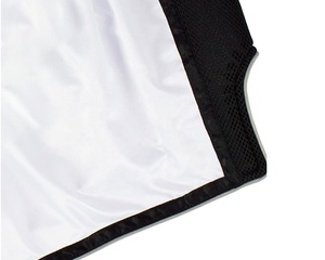 Shorts de combat MMA Muay Thai 100% polyester en gros, logo personnalisable, technique lavée, vêtements d'entraînement de boxe - Product Image 4