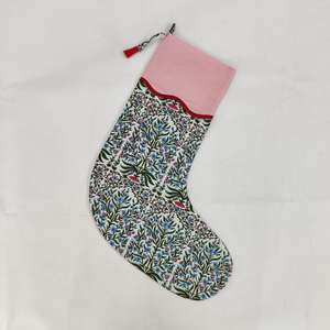 ถุงน่องผ้าฝ้ายทำด้วยมือทรงซานตาคลอสอินเดียถุงน่องสไตล์วินเทจ - Product Image 3