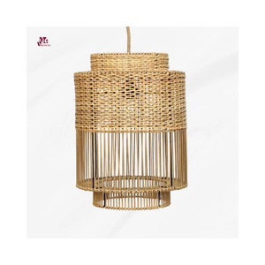 New Collection Handmade <b>Rattan</b> Hang Light Woven <b>Rattan</b> <b>Pendant</b> Lamp for Home Cafe Restaurant Hotel Made in Vietnam - Product Image 2