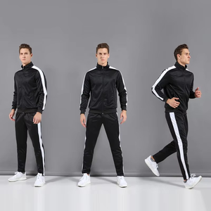 Nuevo último conjunto de chándal de Jogger liso con estampado para hombre, chándales atléticos de entrenamiento deportivo para hombre, Jersey, chándal de nivel de Club - Product Image 2