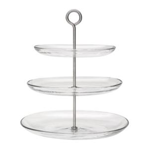 Soporte moderno para tartas de 3 niveles, último diseño de metal de aluminio con niquelado único para decoración de fiestas de cumpleaños y pasteles - Product Image 5
