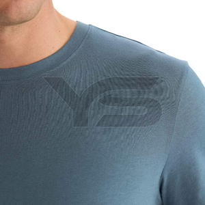 Camiseta Casual de Manga Corta para Hombre, Corte Regular, Precio al por Mayor, Tela de Algodón Transpirable de Alta Calidad, Logotipo Personalizado Impreso - Product Image 4