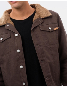 Vestes en jean personnalisées Fabricant de jeans Veste en jean classique pour hommes de haute qualité Conçoit sur mesure Veste en jean à manches longues - Product Image 3