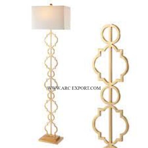 Handmade Classic Silver Metal Table Top <b>Lamp</b> Latest Design Home Decor Wedding Lighting E26 E14 Bulb Base Brass Available India - Product Image 2