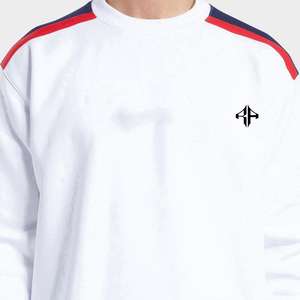 เสื้อสเวตเชิ้ตผู้ชายลำลองสำหรับฤดูหนาวปี 2025 ผ้าฟลีซคอตตอน 100% แห้งเร็ว ดีไซน์เรียบแบบสั่งทำโดย Atlantic - Product Image 2