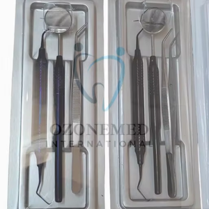 Juego de instrumentos quirúrgicos dentales de uso regular de acero inoxidable - Product Image 3