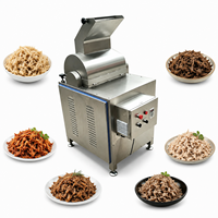 Machine à déchiqueter la viande électrique robuste, déchiqueteuse industrielle de porc cuit, déchiqueteuse de poulet pour restaurant, usine de transformation alimentaire