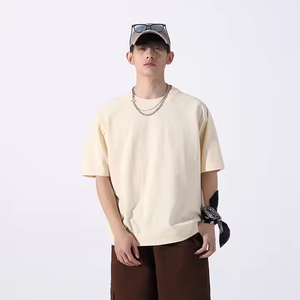 Recién llegado, camiseta informal para hombre, diseño estampado de media manga, ropa de verano transpirable de talla grande, camiseta informal cómoda de Color sólido - Product Image 1