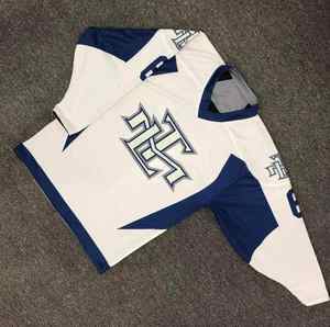 Maillot de hockey sur glace de Toronto 2025 avec logos personnalisés Uniforme de sport respirant et à séchage rapide en polyester 100% - Product Image 5