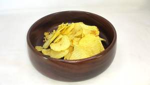 ชามไม้ทรงคลาสสิกสำหรับเสิร์ฟของว่างในห้องนั่งเล่น ชามสำหรับใช้ในบ้าน งานเฉลิมฉลอง ร้านอาหาร รับรองแขก ใช้ในงานต่างๆ ราคาขายส่ง - Product Image 4