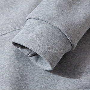 Sweats à capuche surdimensionnés décontractés de meilleure qualité pour hommes Winter Pocket Design Solid Pattern Top Fabricant au Pakistan - Product Image 4