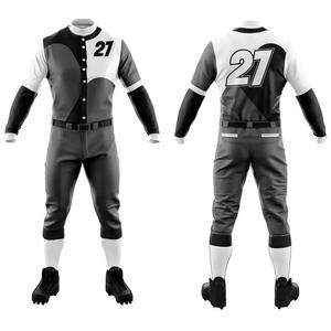 Maillots et pantalons sublimés de haute qualité Fournisseur professionnel d'uniformes de baseball pour les clubs de sport - Product Image 1