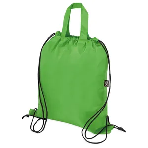 Zaini sportivi con coulisse in RPET Plazz: Borsa promozionale sostenibile per gadget - Product Image 4