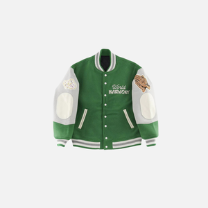 Logo personnalisé College Varsity Vestes pour Grandes Tailles Hiver Letterman Bomber Manches Longues Col Montant Hip Hop Broderie Patchs - Product Image 1