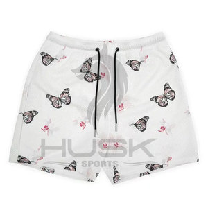 Logo personnalisé OEM entraînement polyester Fitness poche respirant sueur unisexe sport basket hommes Gym maille Shorts - Product Image 6
