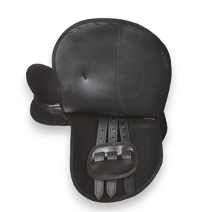 Nouveau 2025 selle d'équitation sans arbre en cuir professionnel Style occidental et anglais pour l'équitation - Product Image 2