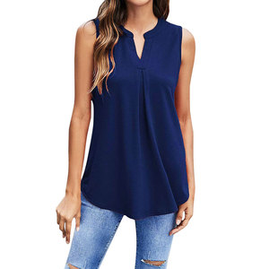 Fait sur mesure femmes Gym course débardeurs coton fibre de bambou respirant Muscle Stringer musculation Fitness décontracté solide - Product Image 3