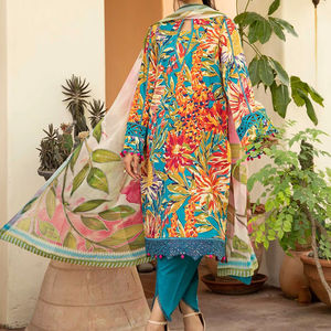 Vestido informal de mujer de calidad fina Traje Shalwar Kameez más vendido con nuevos diseños para ocasiones formales e informales - Product Image 1