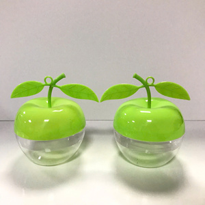 Venta caliente fruta logotipo personalizado PET botellas de plástico niños lindos para forma de manzana con pastillas de vitamina soporte de goma caramelo juguete hecho Vietnam - Product Image 6