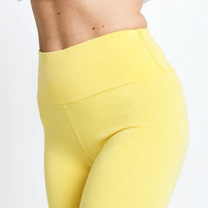 Leggings de Yoga para Mujer, Últimos Diseños, Color Sólido, Logotipo/Color Personalizado, Transpirables, Ecológicos, Cómodos, Pantalones Elásticos de Alta Calidad - Product Image 1