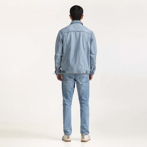 Nardon Apparel Haute Qualité 100% Coton Personnalisable Veste Denim d'Hiver Vintage pour Hommes-Vente en Gros - Product Image 2