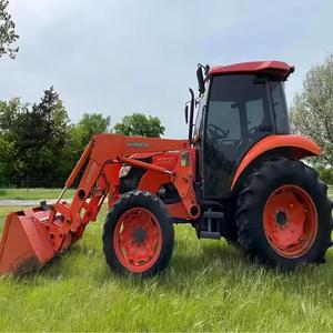 75HP รถแทรกเตอร์ M4-071 Kubota เครื่องจักรทางการเกษตรใช้ได้ - Product Image 6