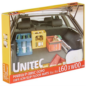 Tapete Protector de PVC Gris UNITEC, Tapetes Antideslizantes Recortables para Autos, Tamaño L60 x W100 cm - Product Image 2