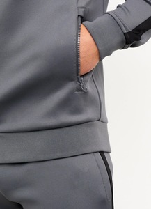 ชุดเซ็ตฮู้ดดี้และกางเกงจ็อกเกอร์ลำลองสีพื้นสำหรับฤดูหนาว  โลโก้สั่งทำได้  แฟชั่นใหม่  ชุดกีฬาคู่รัก  ชุดวอร์ม 2 ชิ้น - Product Image 6